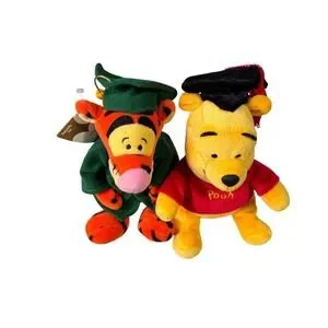 Tigger Graduation Disney | Toys | Disney Winnie The Pooh And Tigger Graduation Plush Set ...